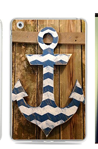 Aaa Ipad Mini1 2 3 Case Large Distressed Navy And White Chevron Wood Anchor Sign Photo Prop Home Decor Wall Art Diy Design Hard Back Case For Ipad Mini1 2 3 Buy Online In Luxembourg At Luxembourg Desertcart Com