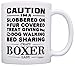 ThisWear Dog Lover Gifts for Women Crazy Boxer Lady Dog Mom Owner Gift 11oz Ceramic Coffee Mug with Handle