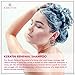 Keratin Renewal Shampoo - Repairs Damaged Hair & Promotes Growth with Follicle Stimulating Ingredients - Color Safe & Infused with Keratin Amino Complex - 8 Fl Oz