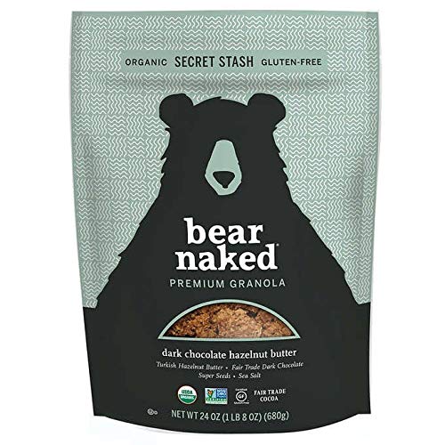 Organic Bear Naked Premium Dark Chocolate Hazelnut Butter Granola, 24 oz - Thumbnail 2