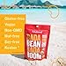 Bada Bean Bada Boom - Plant-Based Protein, Gluten Free, Vegan, Crunchy Roasted Broad (Fava) Bean Snacks, 110 Calories per Serving, Cinnamon, 3 oz, 6 Pack
