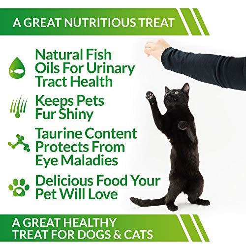 CatManDoo Extra Large Dried Bonito Flakes Treats for Dogs & Cats