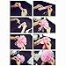 Fonder Mols Blue White Tissue Paper Pom Poms Kit for Baby Boy 1st / First Birthday Party Decorations
