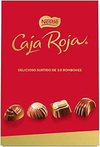 Nestlé Caja Roja Bombones de Chocolate - Bolsa de bombones ...