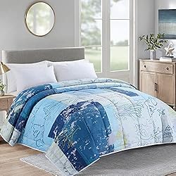 HOMBYS Oversized King Comforter 116x120,Beach Theme