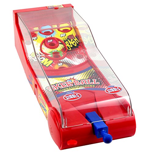 Dubble Bubble Skeet Shooter Game Score Points and Win Gum Balls Arcade Action Boardwalk Style Fun Game