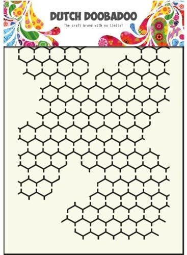 Dutch Doobadoo Chicken Wire A5 Stencil Mask 470.715.001 by Dutch Doobadoo