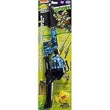 Teenage Mutant Ninja Turtles Telescopic No Tangle Fishing Rod/Reel Combo, Blue