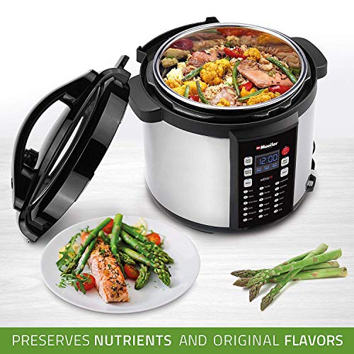 Pressure Cooker Instant Crock 10in1 Pot Pro Series 19 Program 6Q with