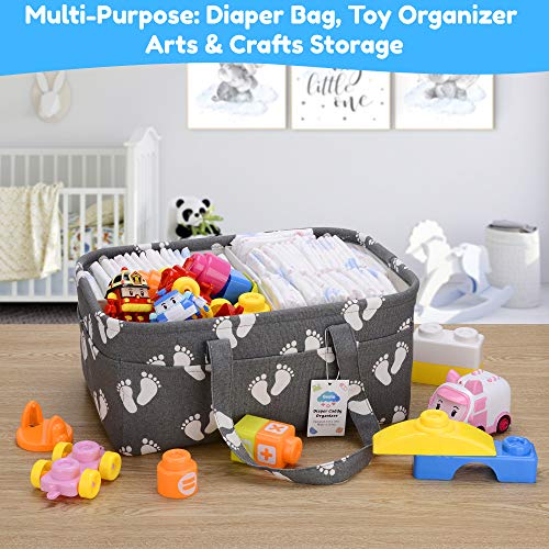 2 Baby+Diaper+Caddy+Organizer+Bag