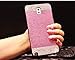 Galaxy Note 3 Case, Beauty Luxury Diamond Hybrid Glitter Bling Hard Shiny Sparkling with Crystal Rhinestone Metal Aluminum Back Cover Case for Samsung Galaxy Note 3 N9000 (Pink, Galaxy Note 3)