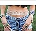 Boosic Long Dangle Coin Tassel Dance Belt Adjustable Waist Chain Belt Gypsy Bohemian For Women
