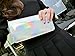 Zarapack Women's Hologram Zipper Around Pu Leather Wallet Clutch Purse