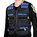 Kids Elite Tactical Vest EMDMAK Adjustable Elite Tactical Blasters Vest For EVA Nerf N-strike Elite Series