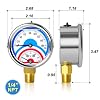MEANLIN MEASURE -1~0BAR/-15~0PSI Trockenes Manomete Produktbild-Vorschau 12