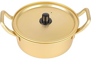 BRRNOO Ramen Cooker, Cookware Korean Ramen Noodle Pot, Fast Heating, for Kitchen Cookware (#1)