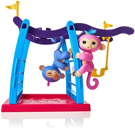 fingerlings monkey bar & swing playset