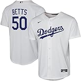 Nike Mookie Betts #50 Los Angeles Dodgers Player Jersey - Youth Boys (8-20)