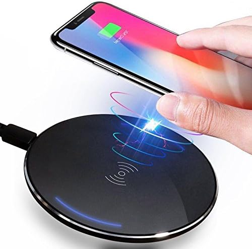 Neontek Ultra-slim wireless charger Charging pad for iPhone 8/8 Plus, iPhone X, Nexus 5/6 / 7, Galaxy S8/ S8+/ S7 / S7 edge / S6 edge+, and Note 5 etc (Standard Charger 5W)
