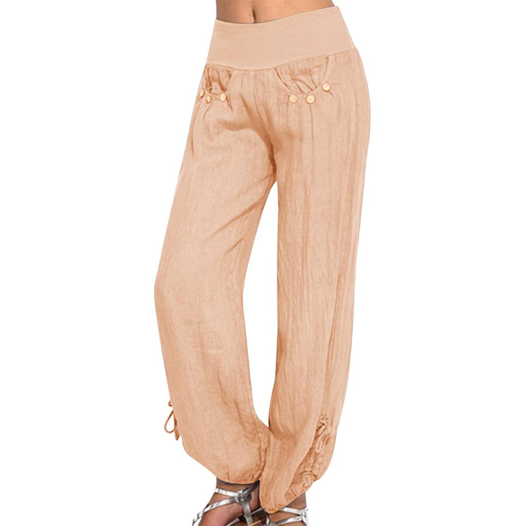 plus linen pants