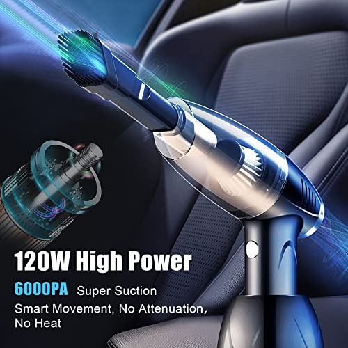 Moyidea Handheld Vacuum, Cordless Hand Vacuum, Car Vacuum Cleaner with