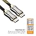 QualGear 6 Feet - 2 Pack HDMI Premium Certified 2.0 cable with 24K Gold Plated Contacts, Supports 4K Ultra HD, 3D, 18Gbps, Audio Return Channel, Ethernet (QG-PCBL-HD20-6FT-2PK)
