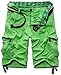 KIWEN® Men's Summer Casual Wear Cotton Muti-Pocket Cargo Shorts(No Belt)