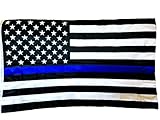 American Flag,for Our Police and Military US Flag.Thin Blue Line,3x5 foot.Top Garden Decor