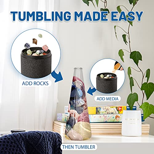 Leegol Electric Rock Tumbler Machine (Double Barrel) Pricepulse