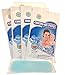Cooling Gel Patch for Relief Migraine, Headache, Fever, Muscle Ache, Sprains, Hot Flash and Heat Discomfort Anywhere and Anytime Great for Children and Adults -4 Patches