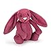 Jellycat Bashful Berry Bunny Stuffed Animal, Medium, 12 inches