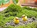 Ginsco 8pcs Miniature Fairy Garden Dollhouse Villa Style DIY Kit
