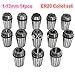 14PCS ER20 1-13mm High Precision Collet Set CNC Engraving Milling Lathe Tool Spindle ER20 Spring Collet Chuck