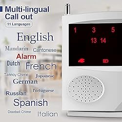SYNLETT Wireless Calling System, Caregiver Pager