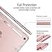ESR Case for iPad Mini 1/2/3, [Corner/Bumper Protection] Soft TPU Bumper Edge Smart Case with Auto Sleep/Wake Function for iPad Mini 1/2/3 (Rose Gold)