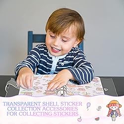 Sticker Collecting Album Reusable Sticker Book