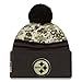New Era Men's NFL Pittsburgh Steelers 16 Salute to Service Knit Hat Camo Size One Size