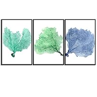 Framed Canvas Wall Art X-Ray Flowers Canvas Prints Home Artwork Decoration for Living Room,Bedroom - 16