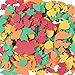 500PCS Thanksgiving Decorations Leaf Foam Stickers, Thanksgiving Decor Fall Maple Squirrels Acorns for Scrapbooking, Class, Placemats