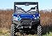 SuperATV Polaris Ranger Fullsize 570/900 Scratch Resistant Vented Full Windshield