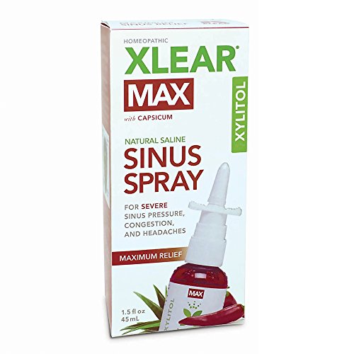 Купить XLEAR MAX Nasal Spray, 1.5oz, New! Natural Formula With Xylitol