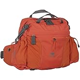Mountainsmith Day Lumbar Waist pack, Running, Hiking, Cycling, Travel, and Outdoor Sport Activities with Dual Water Bottle Holders, Cinnamon Red