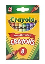 Crayola Crayons,8 Count ( Case of 48 )