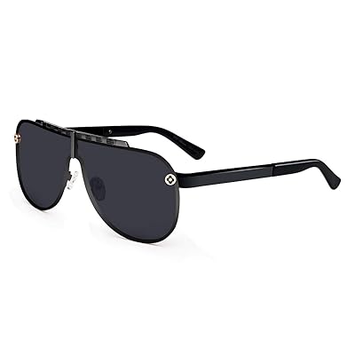 UV-BANS Aviator Sunglasses for Men, Oversized