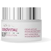 Gerovital Anti-Aging Cream Intense Restructuring With Superoxide Dismutase SOD (The Anti-Aging Super Enzyme), Anti-Wrinkle Effect, Regenerates and Nourishes During the Night, 50 ml
