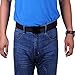 JINIU Men's Cut to Fit Canvas Web Belt with Military Flip Top Buckle Adjustable 51