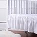 Cozylife Three Fabric Sides Wrap Around Elastic Solid Easy Off Dust Ruffled Bed Skirts 16