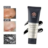 Black Mask Blackhead Remover Purifying Black Peel Off Mask - Activated Charcoal Deep Cleansing Facial Acne Pore Cleaner 80g