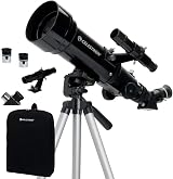Celestron Travel Scope 70 Refractor Telescope Kit with Backpack 4mm Eyepiece
