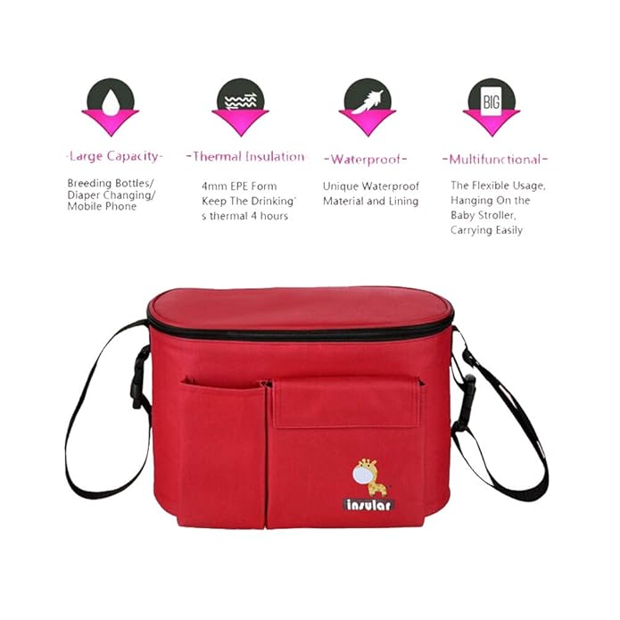 Yimidear Impermeable Totalizador Bolsa de Hombro Cochecito ...